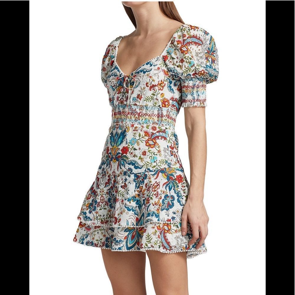 LIMITED TIME SALE Alice+Olivia Crawford cotton dress - Picture 8 of 12